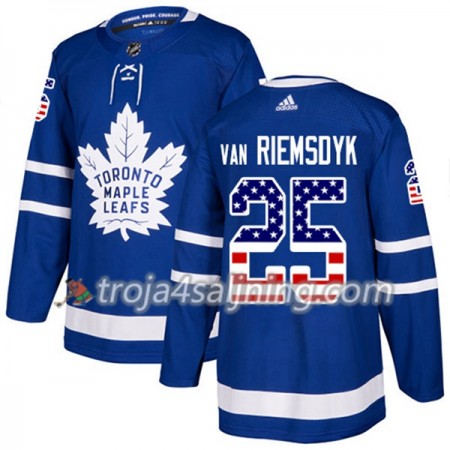 Toronto Maple Leafs tröja James Van Riemsdyk 25 Adidas 2017-2018 Blå USA Flag Fashion Authentic - NHL Tröjor Herr Toronto Maple Leafs tröja James Van Riemsdyk 25 Adidas 2017-2018 Blå USA Flag Fashion Authentic - NHL Tröjor Herr